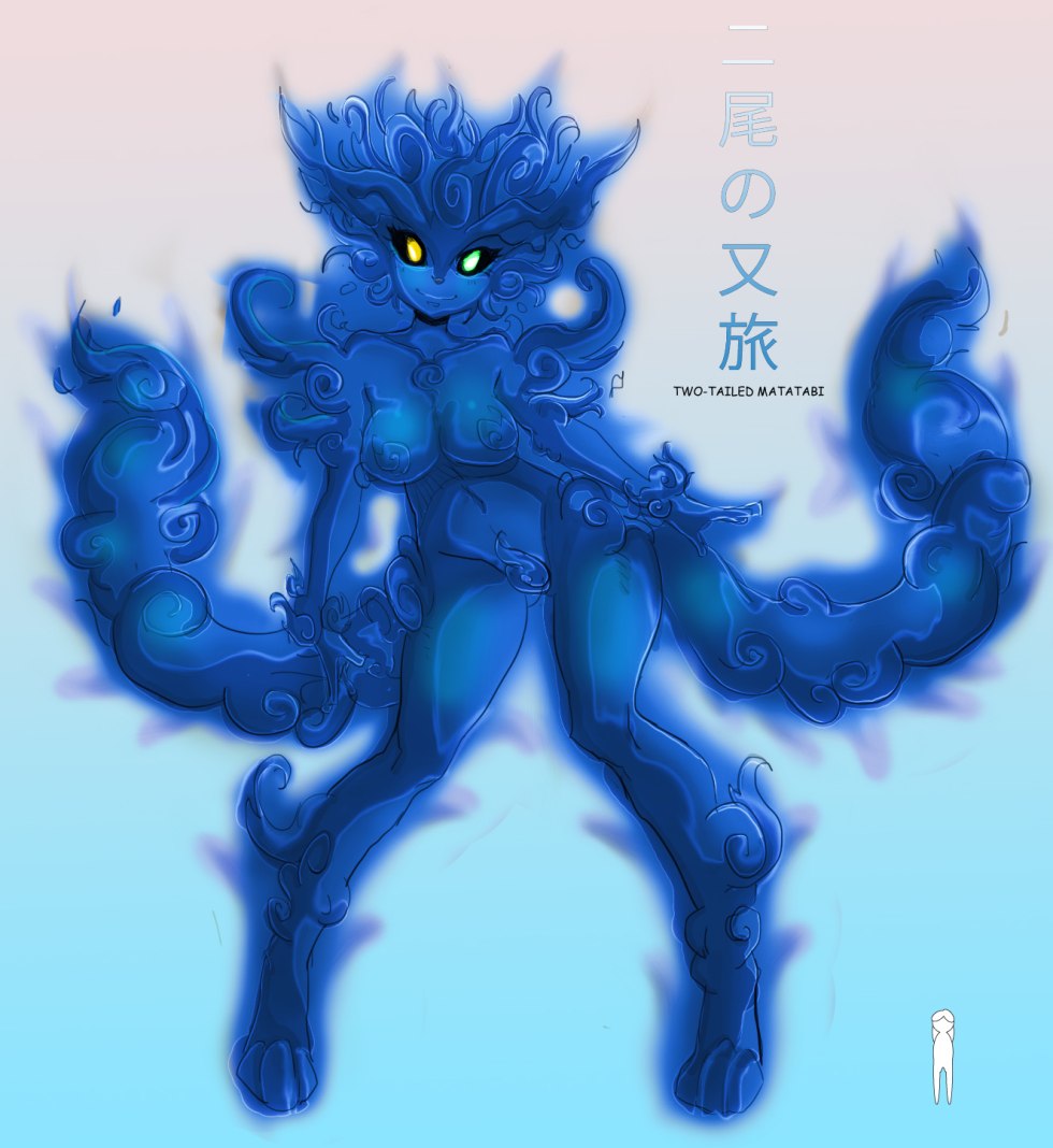 Kurama and Matatabi Hentai