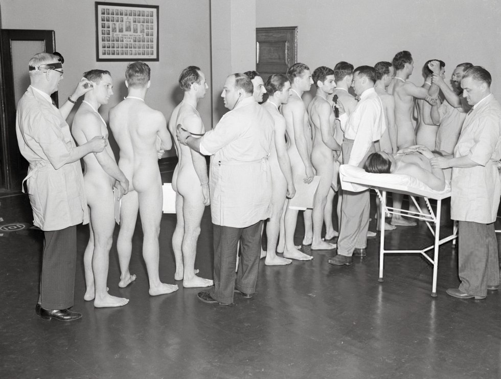 Retro medical examination in the military enlistment office