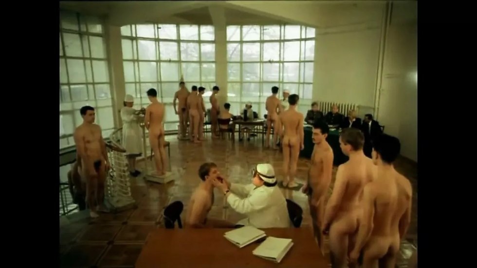 Naked guys at the medical board