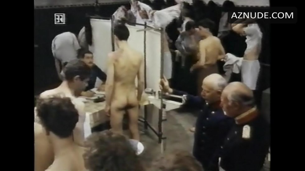 Naked men on retro medical examination