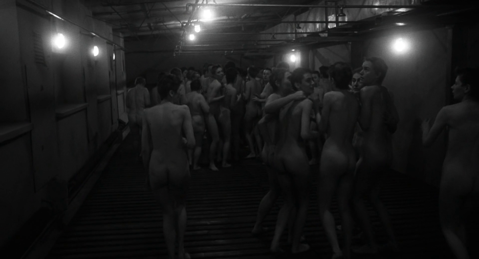 Erotic scenes in the film Schindler List