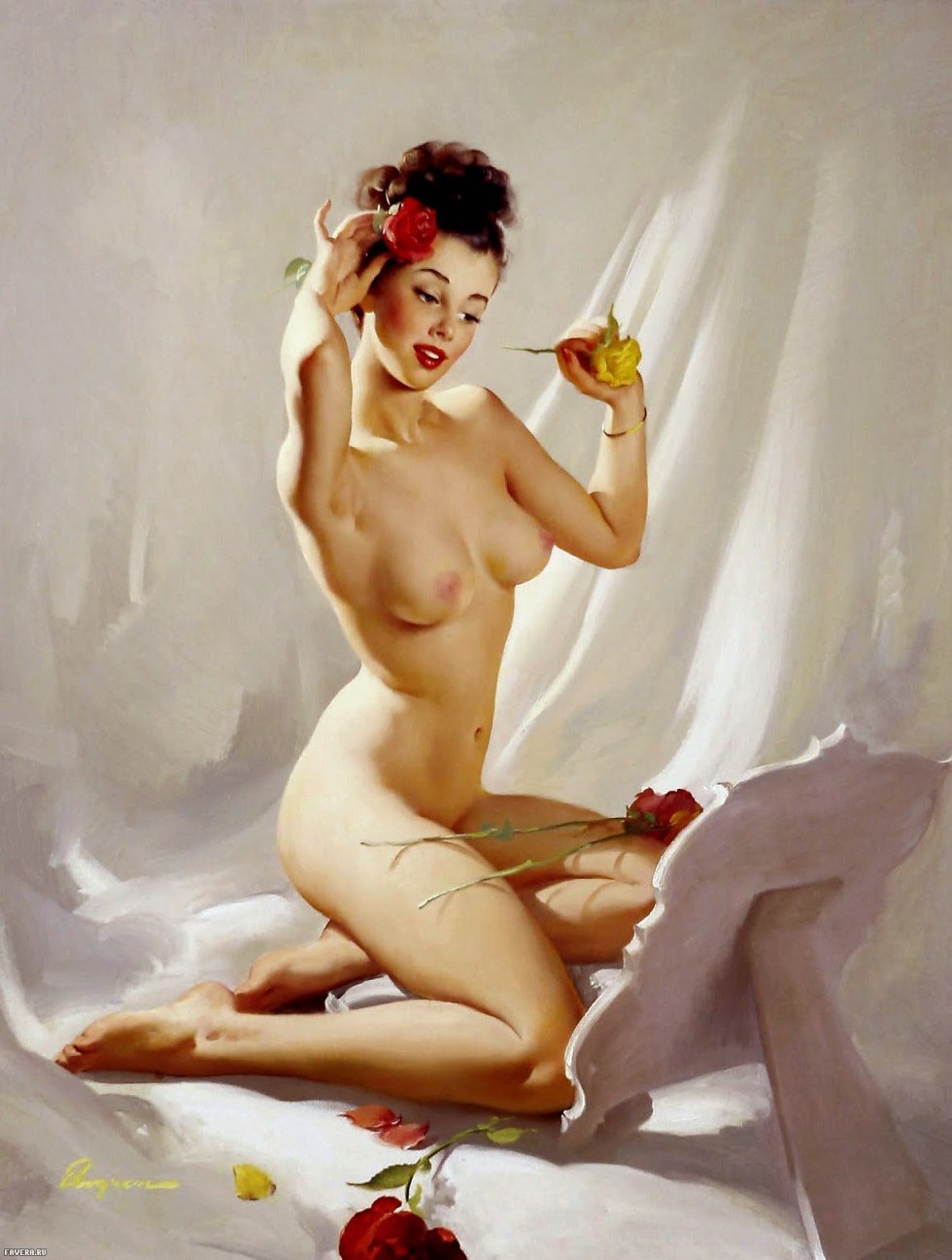 Artist Gil Elvgren-erotica