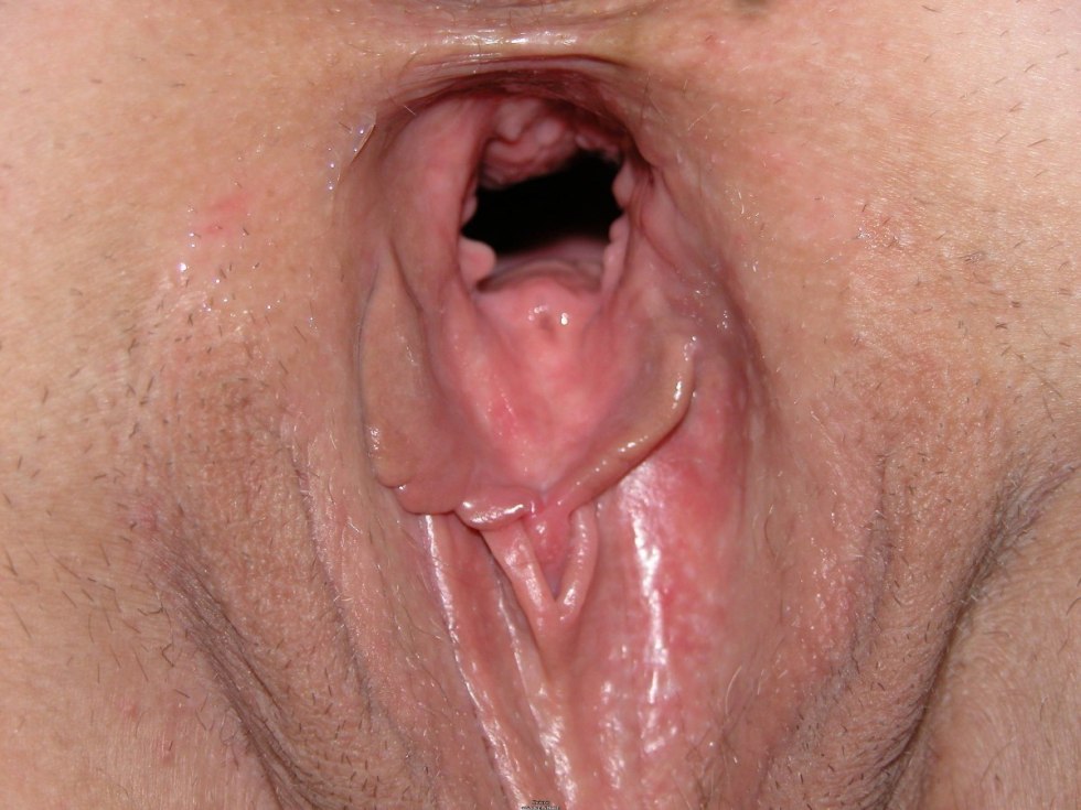 Open vagina close -up