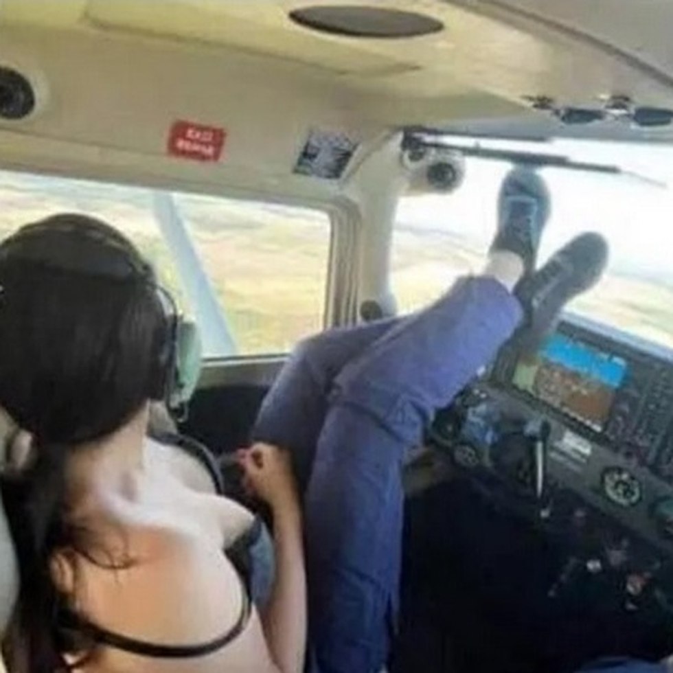 Fuck in a private plane