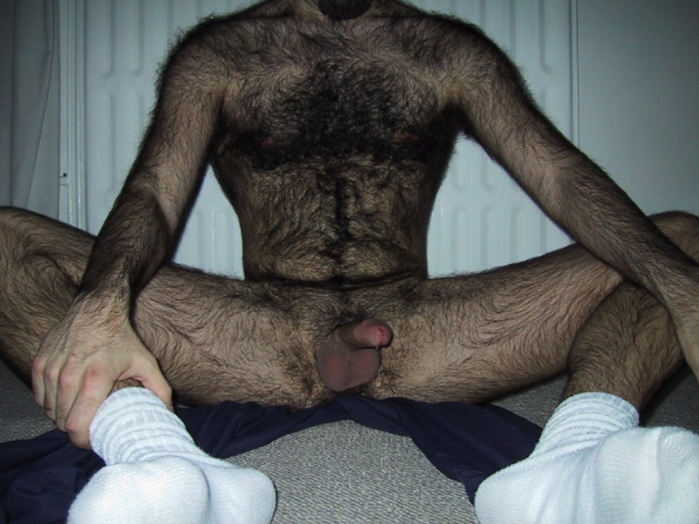 Very hairy dick natural