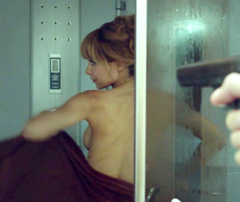 Katya Klimova naked in the cinema