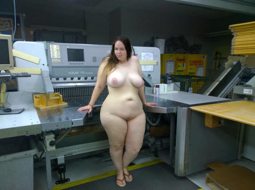 Naked lush women at the factory