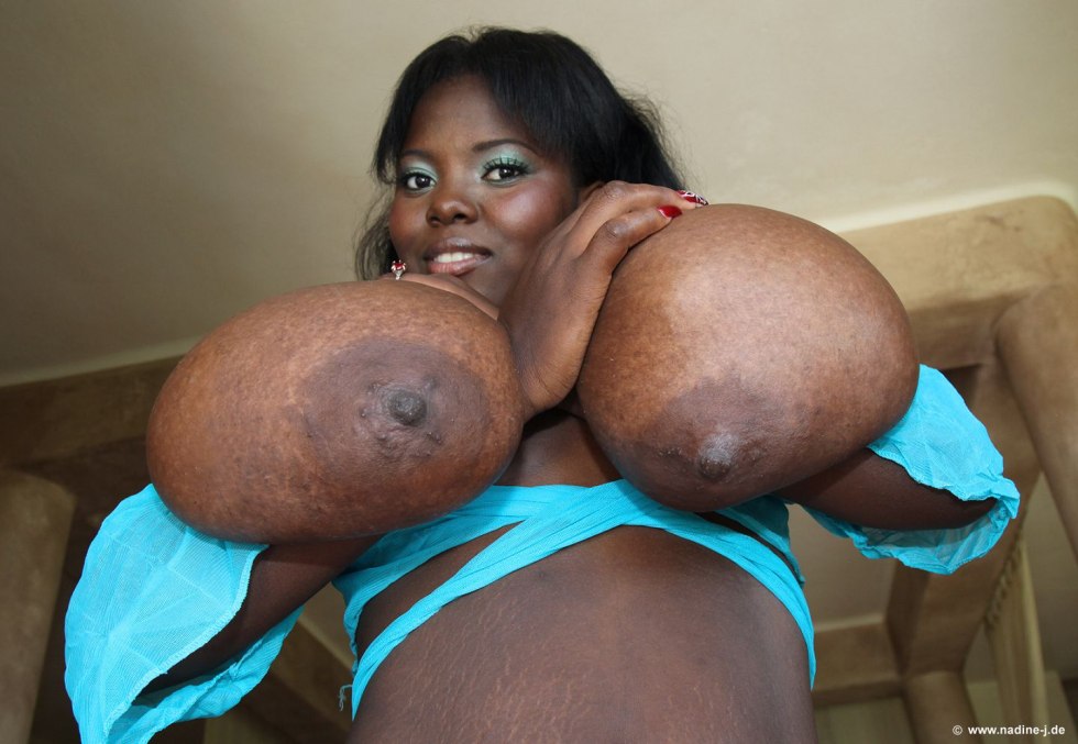 The biggest boobs of black women