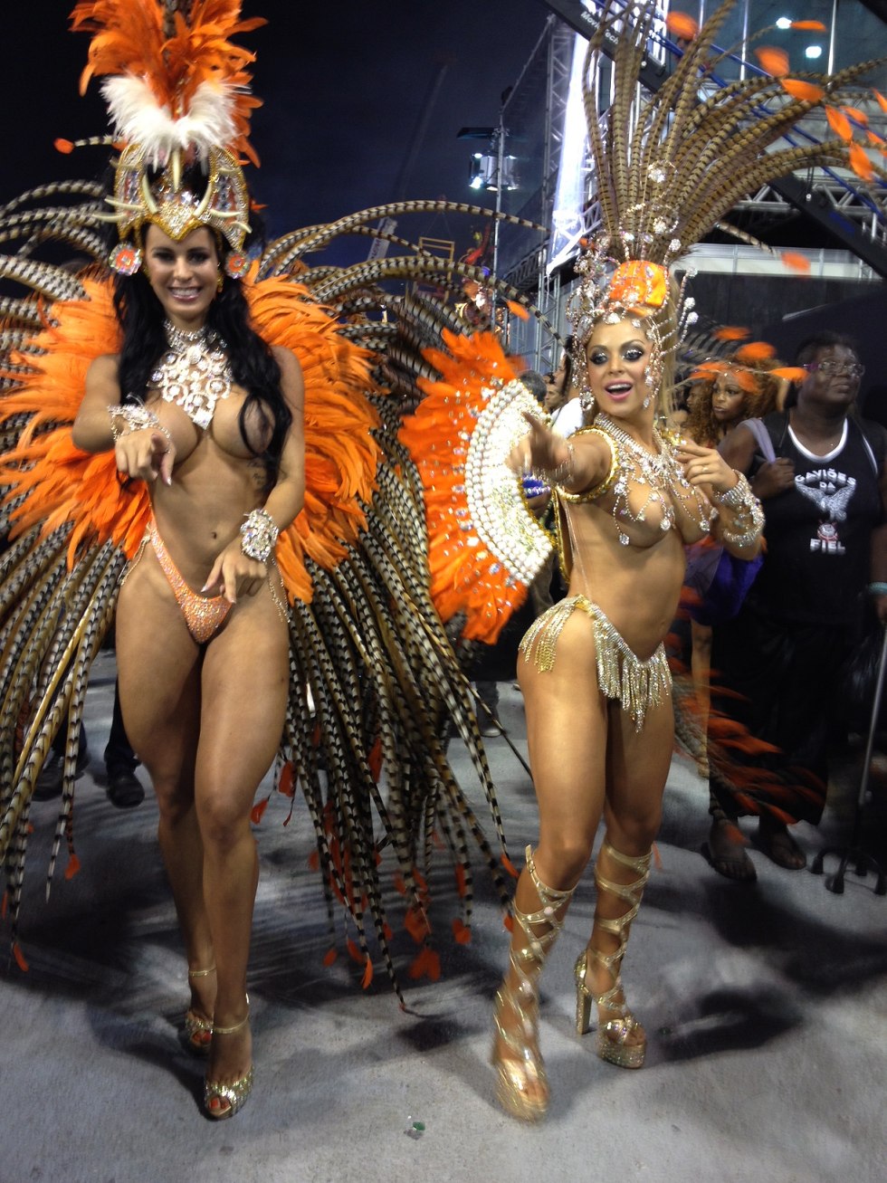 Brazilian carnival naked