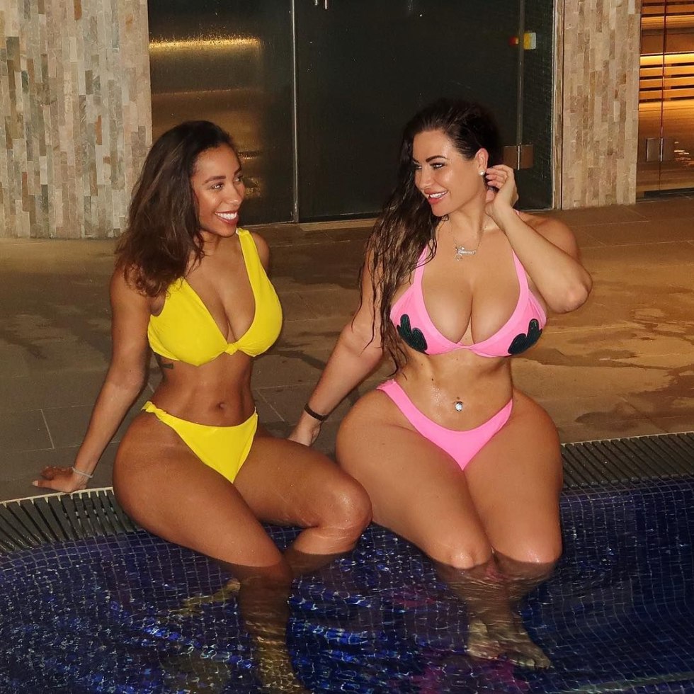 Beautiful busty and asshole girls