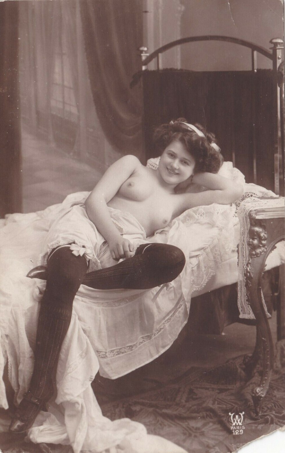 Erotic photo shoot 19th century
