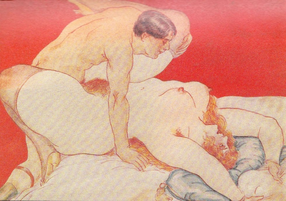 Erotic paintings in art