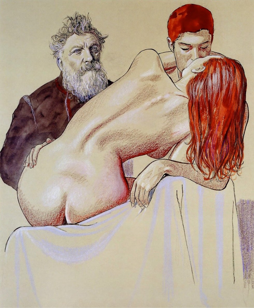 Italian artist Milo Manara Ero