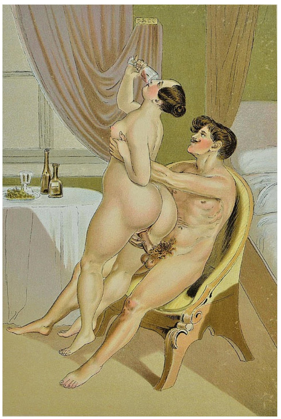 Peter Fendi Erotic paintings