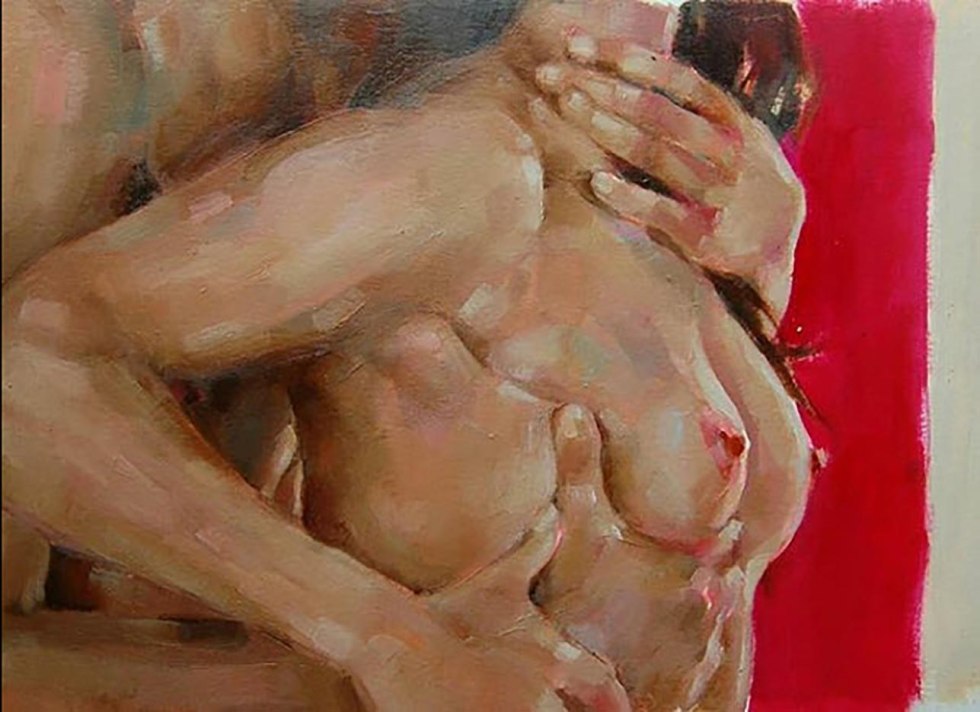 Modern erotic painting