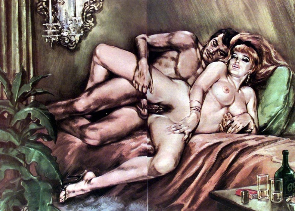 Pornographic painting