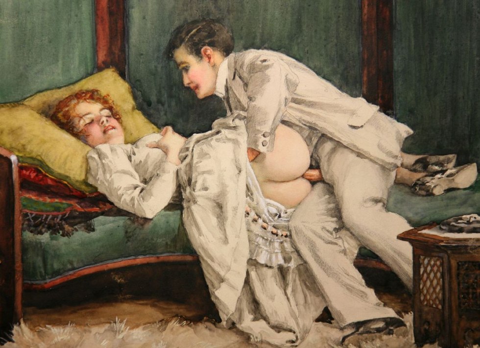 Modern pornographic painting