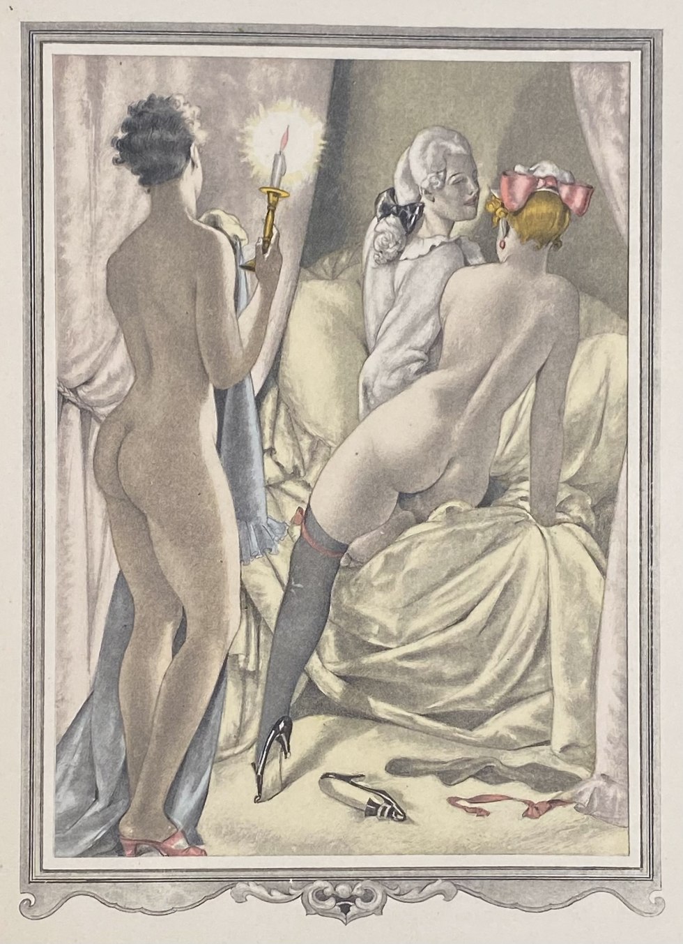 Modern erotic painting