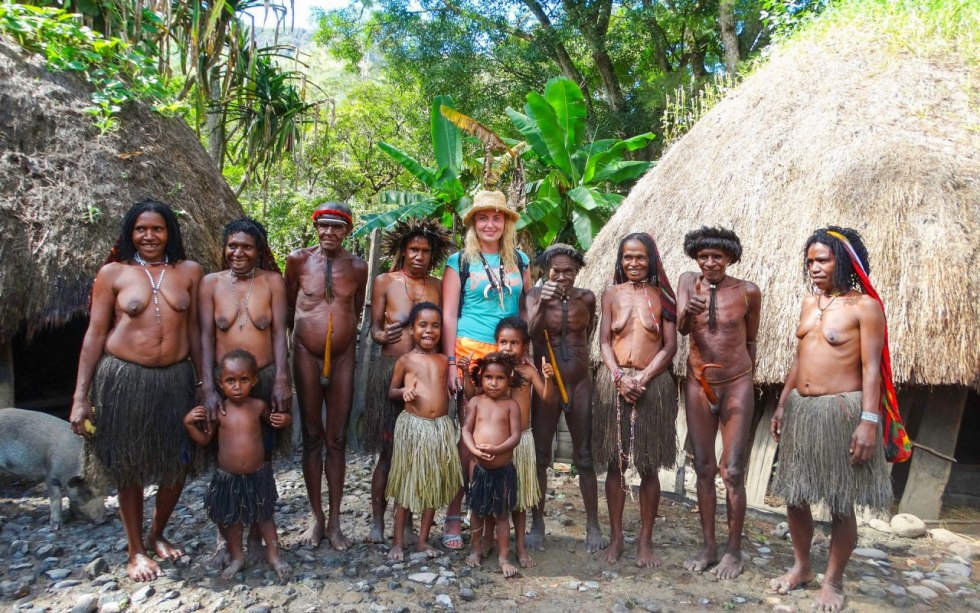 Naked Aborigines of New Guinea