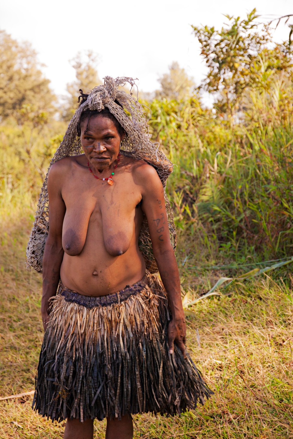 Naked women from the tribe