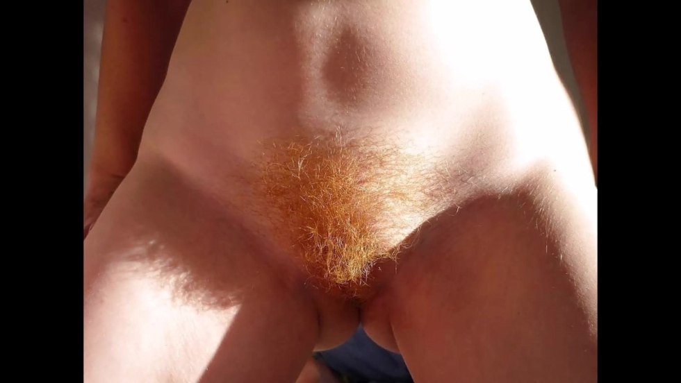 A convex hairy pubis