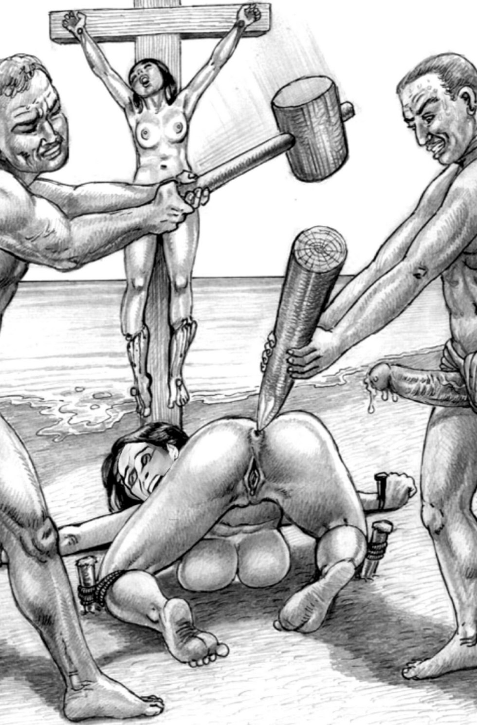 Pornographic torture