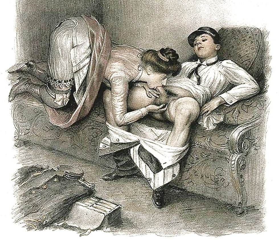 Ancient erotic engravings