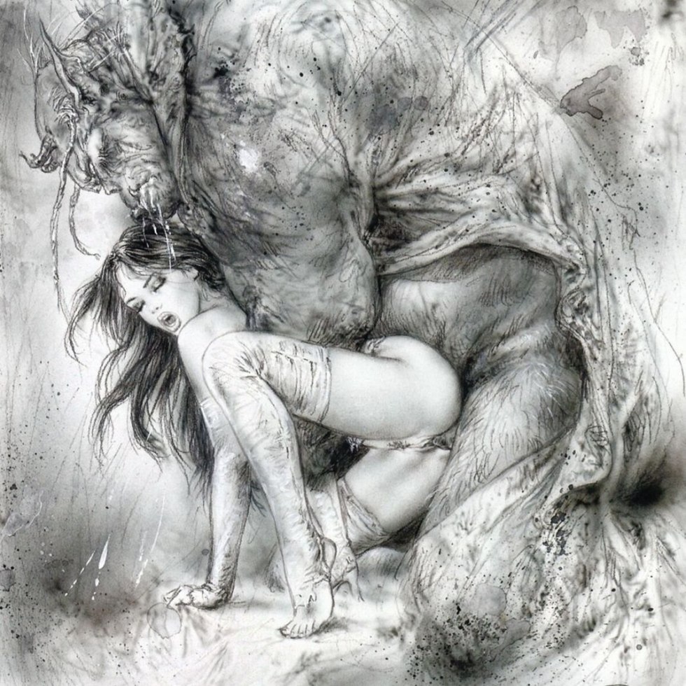 Erotic drawings of fantasy