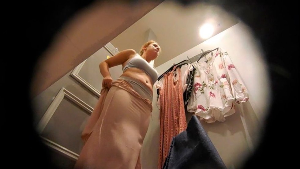 Peeping in the fitting room
