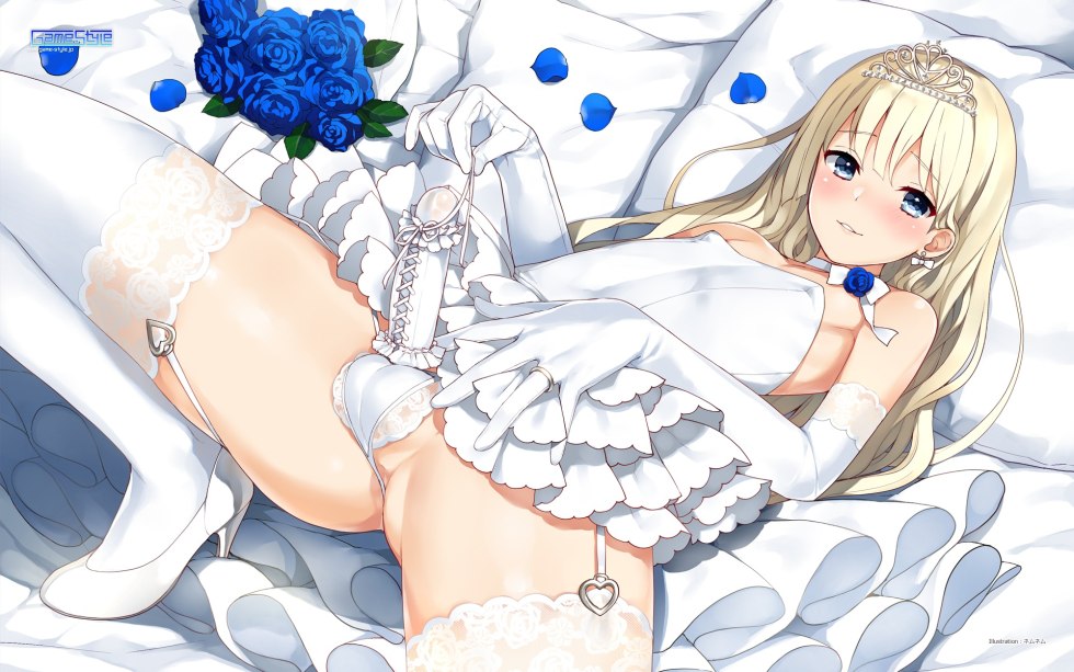 Futanari Hentai in a wedding dress