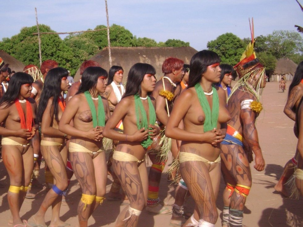 Indian tribe Shing Naked