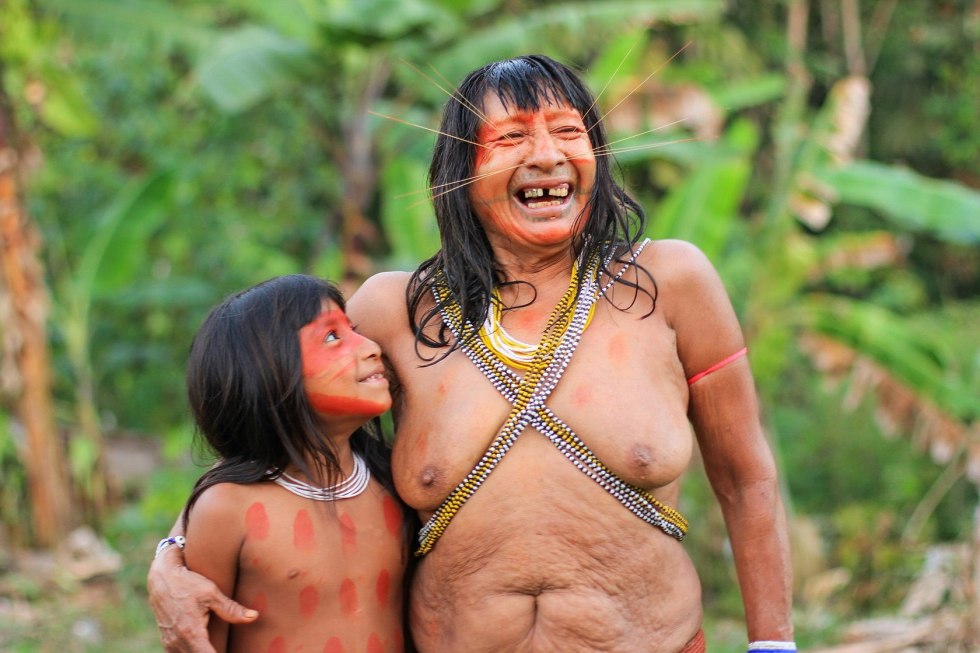 Wild tribes of the Amazon Girls