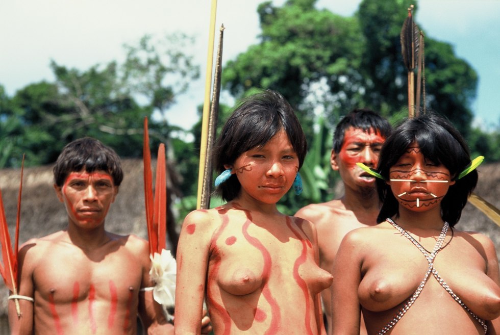 Naked Indians Aborigines