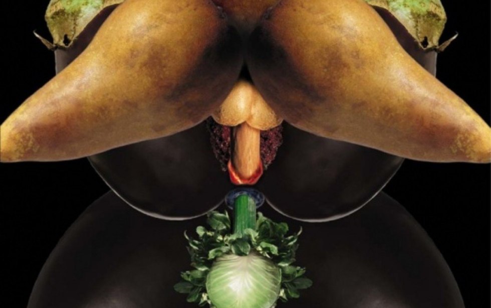 Erotic fruits and vegetables
