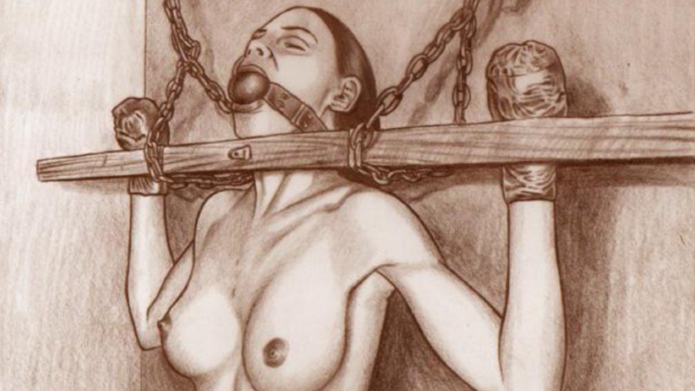 Joseph Farrell drawings BDSM