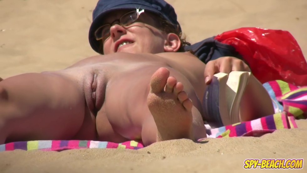 Nudist with a large clitoris