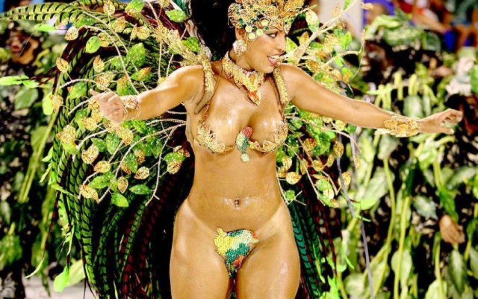 Brazilian carnival naked