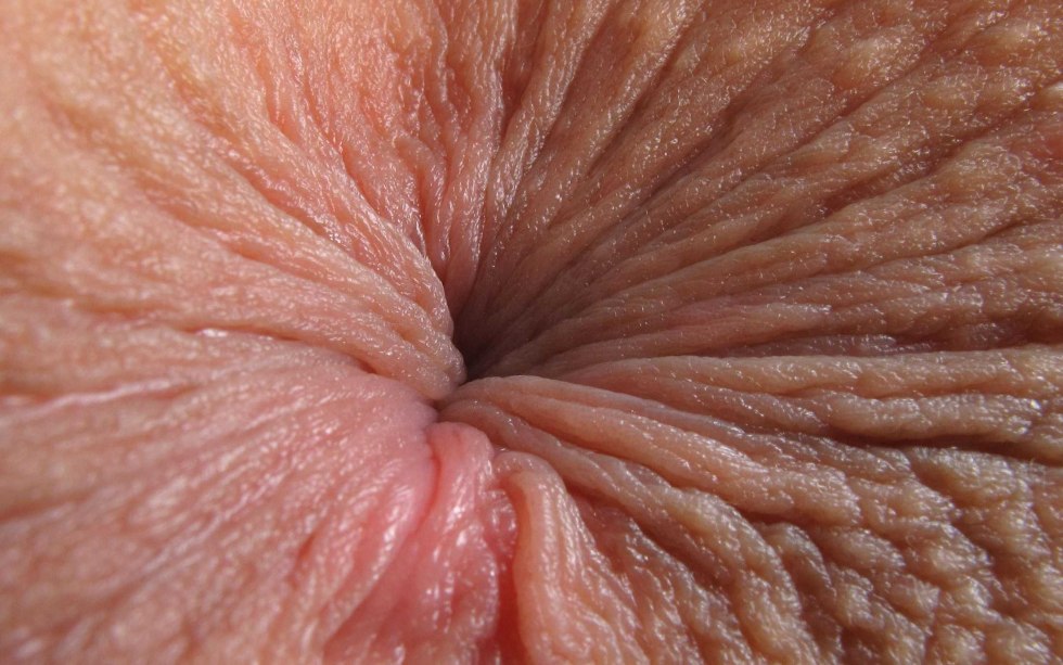 Female anal close -up