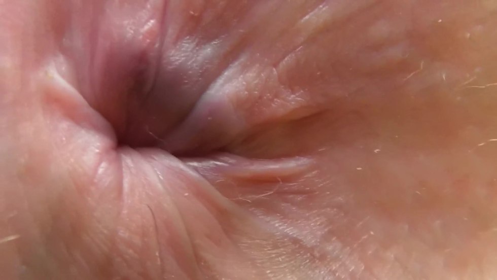 Pulsating anus close -up