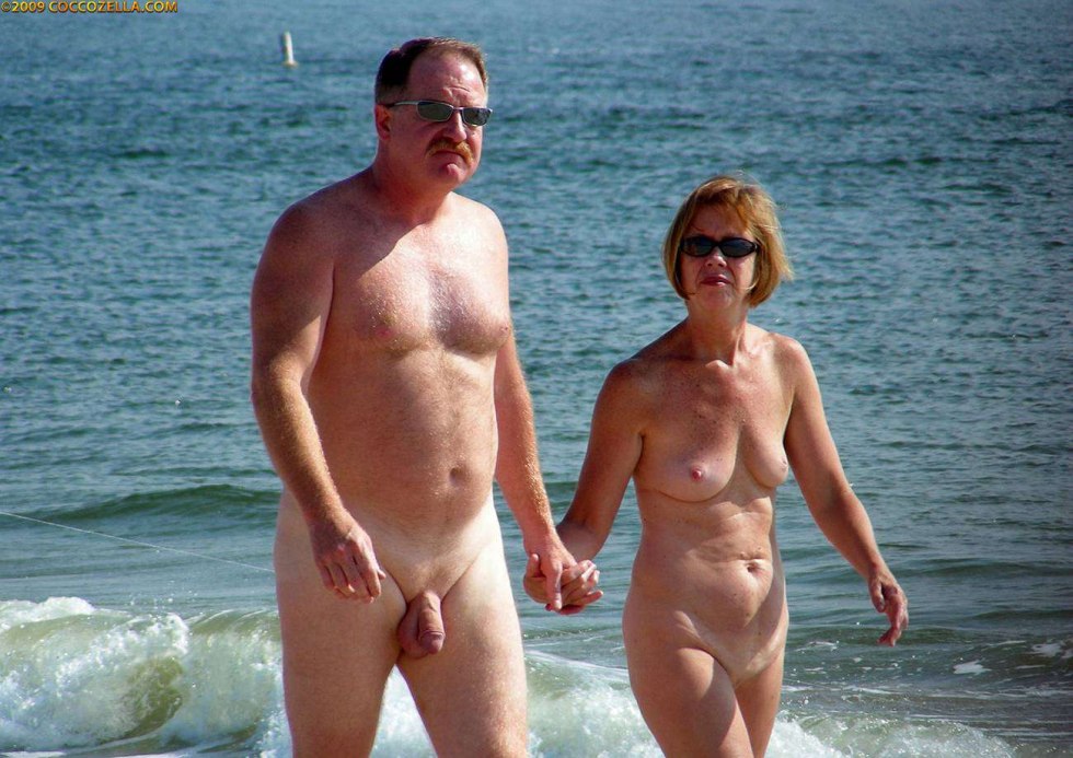 Naked married couples on the beach