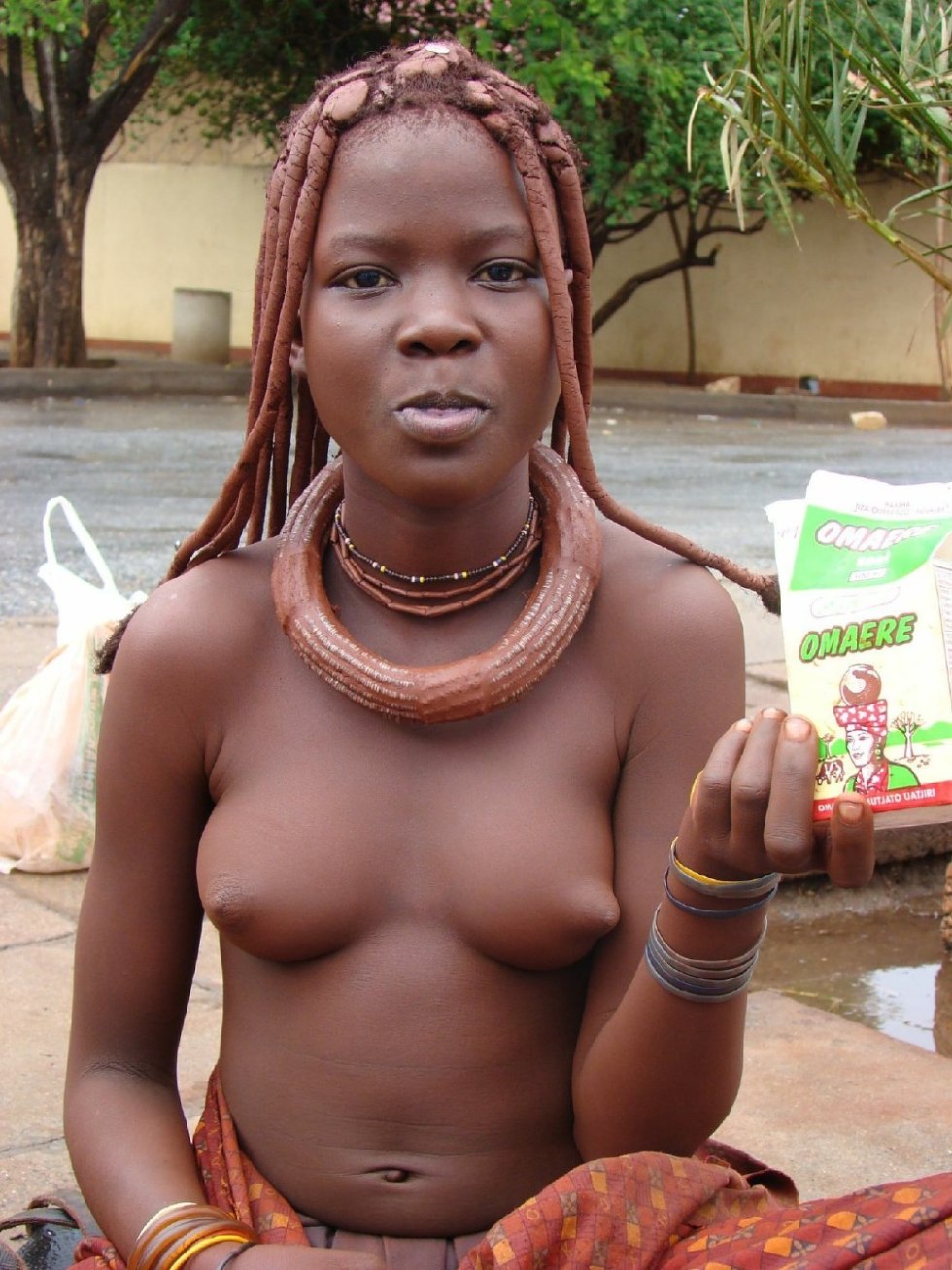 Naked black women from the tribe
