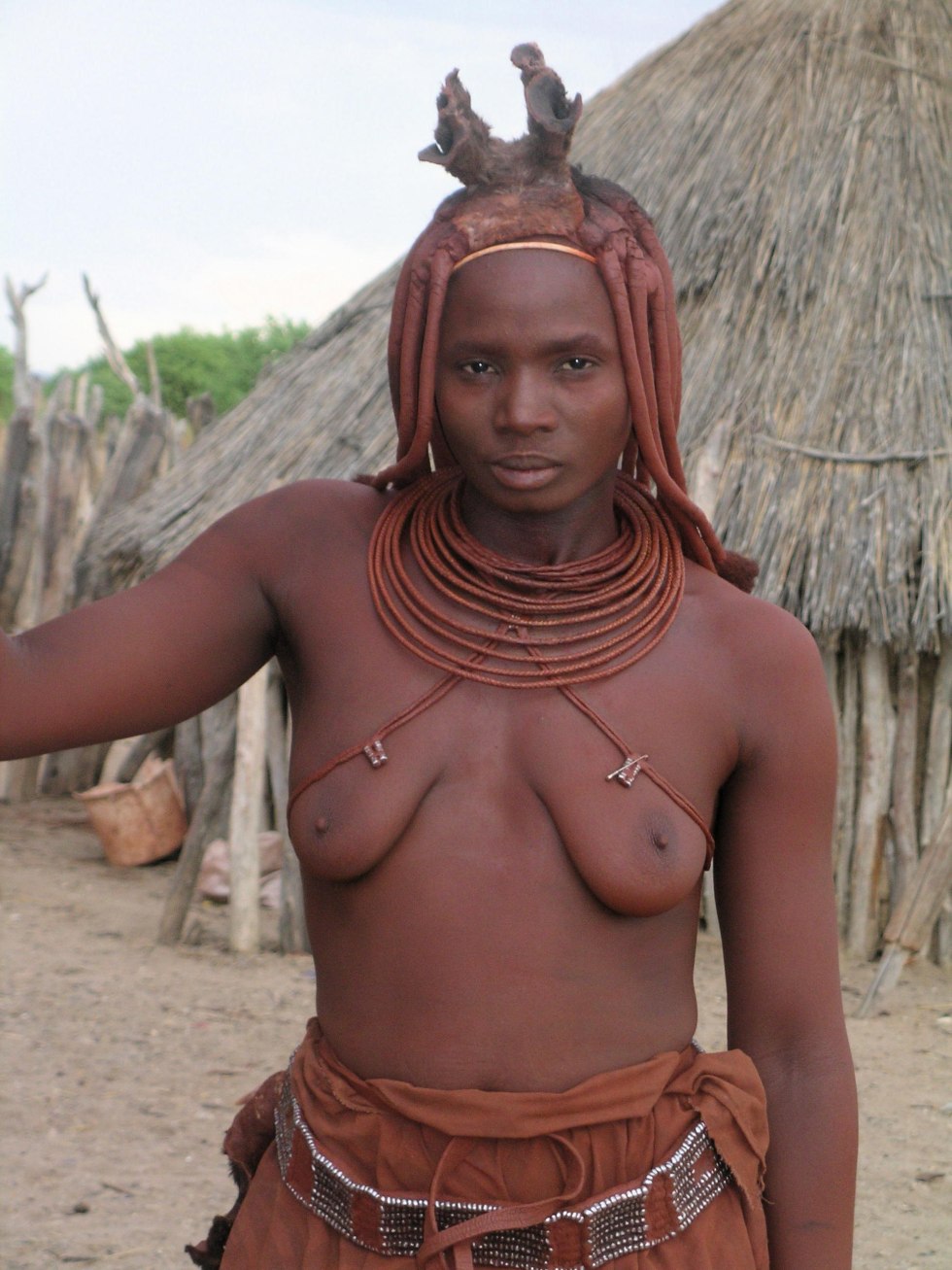 Naked African women