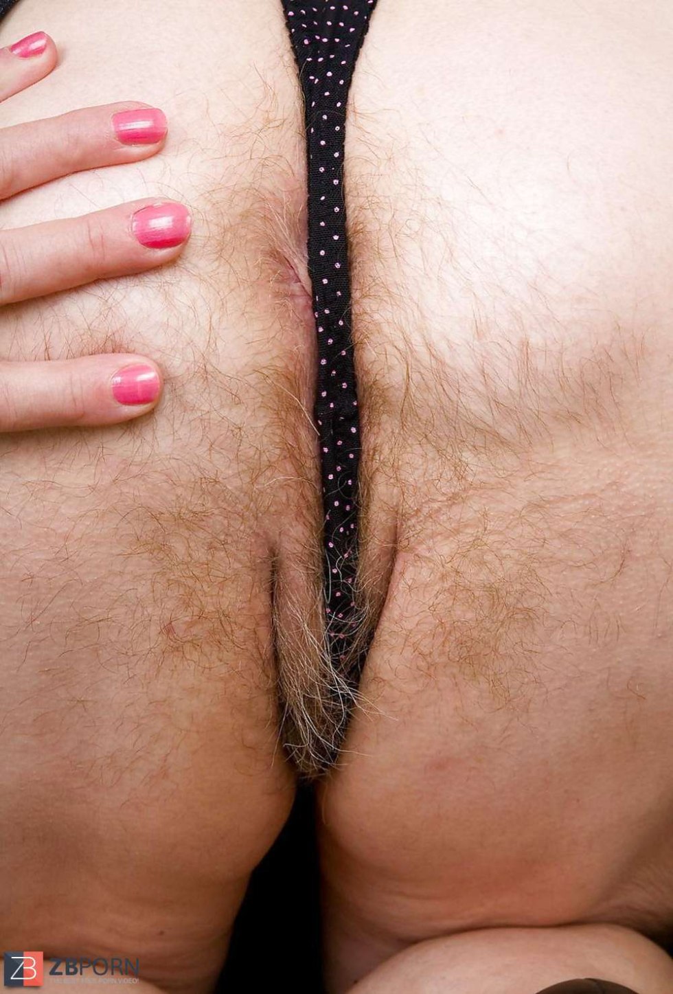 Hairy granny in panties