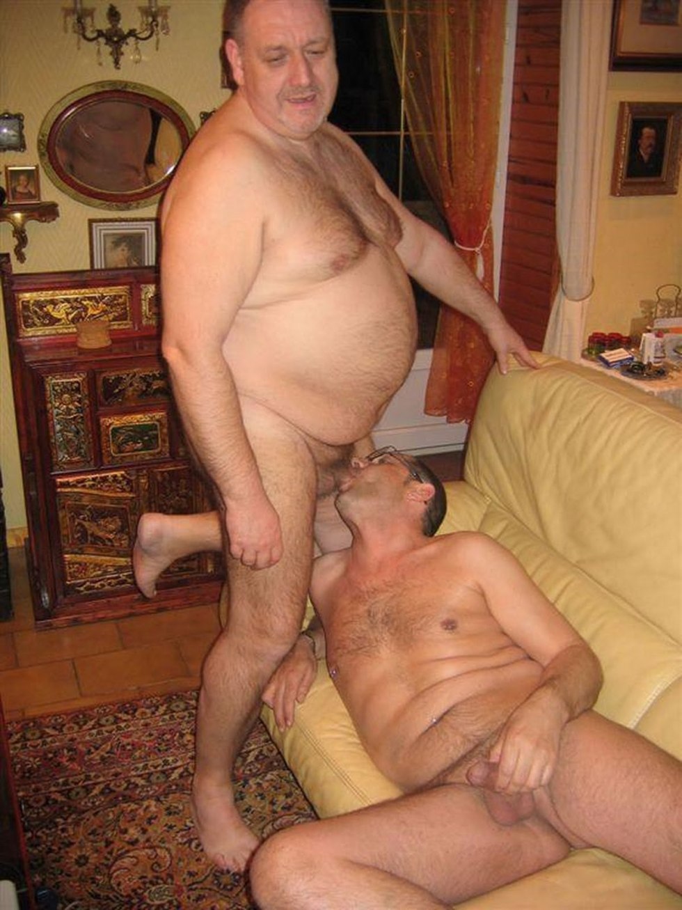 Naked elderly men Private