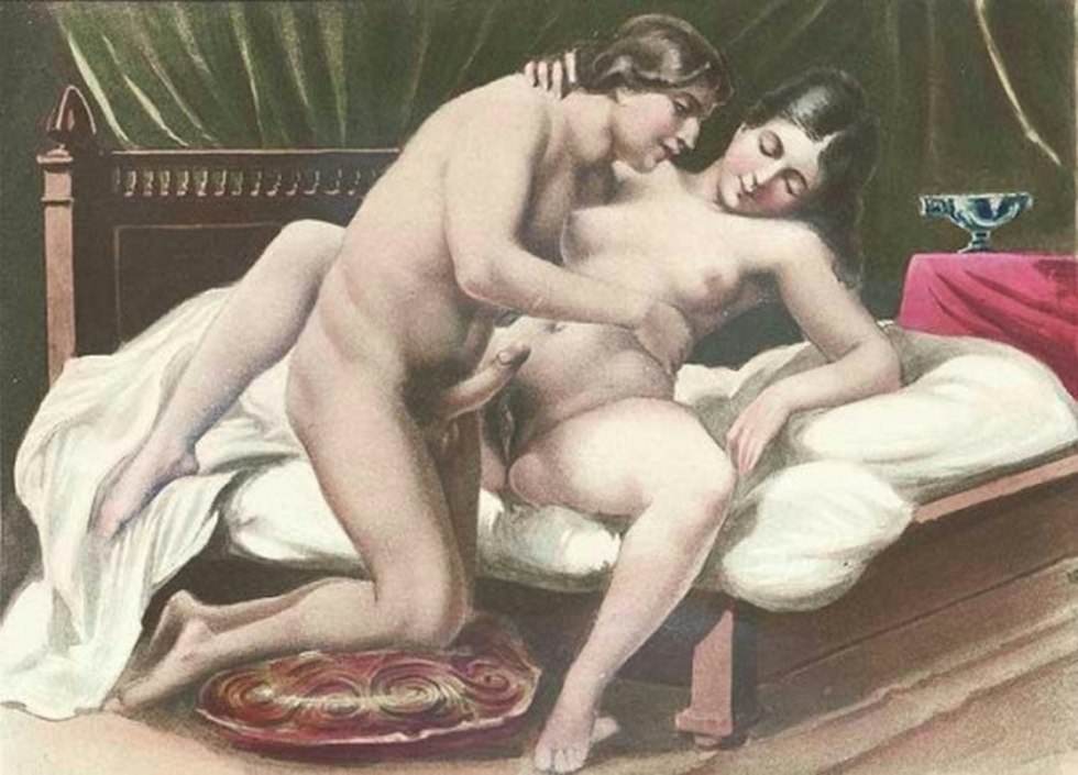 Pornographic drawings