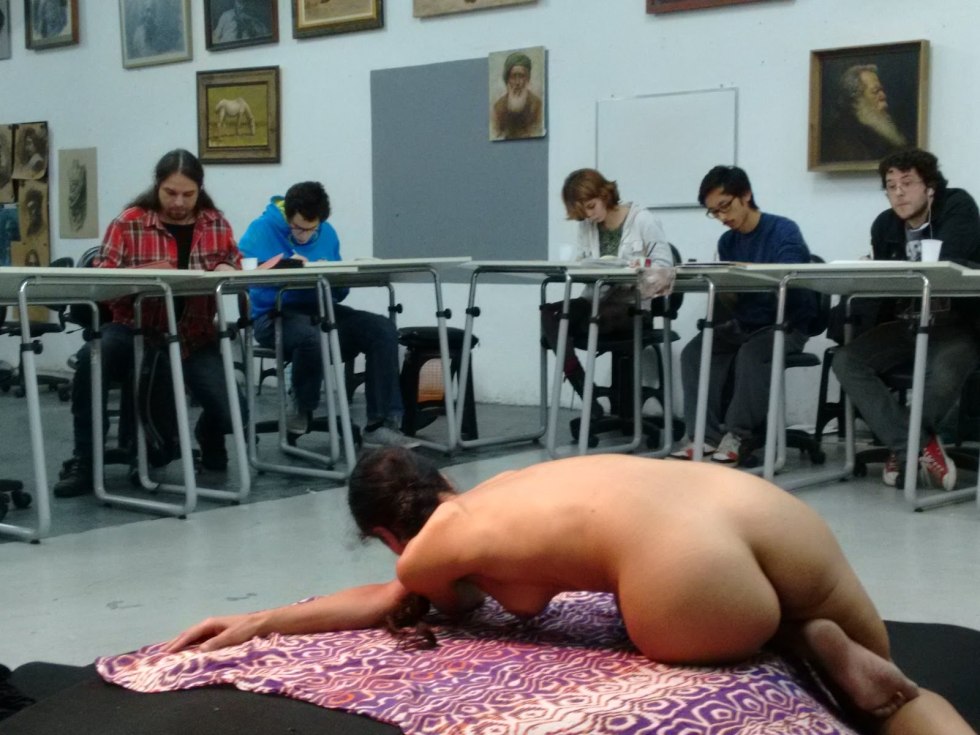 Naked Navigans in Art Studios