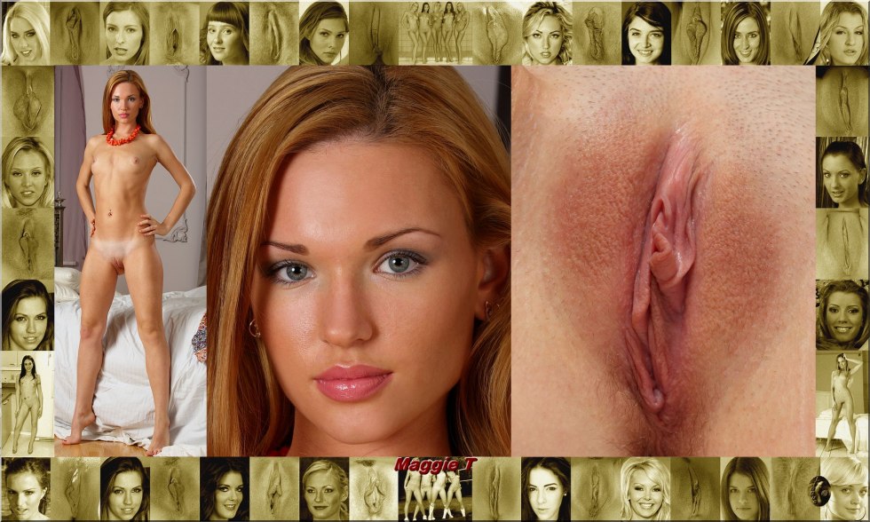 Face and vagina of Russian celebrities
