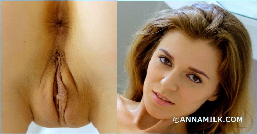 Female faces and vagina