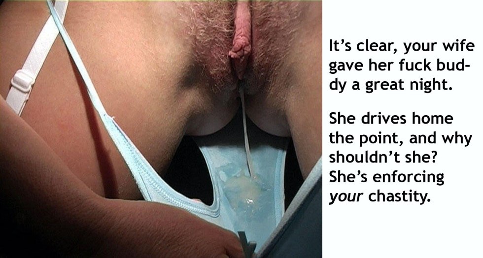 Women's panties in death