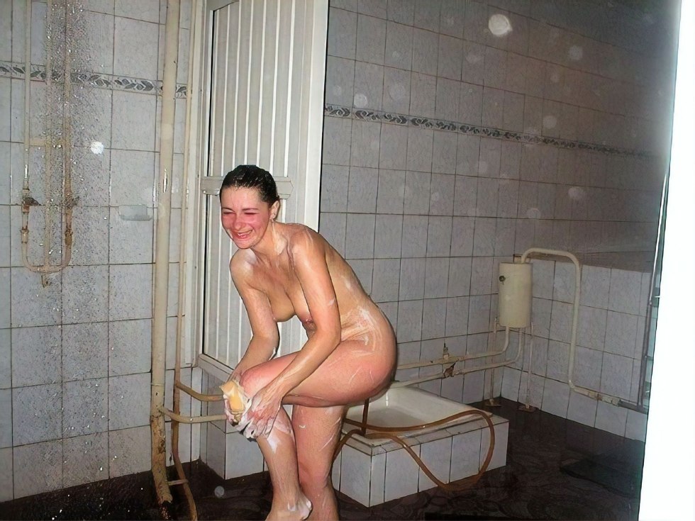 Naked in the general shower